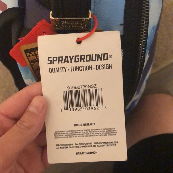 Spray ground book bag limited edition - Picture 3 of 5